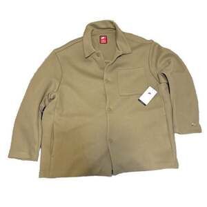 Nike Sportswear Tech Fleece Reimagined Oversized Shacket 'Khaki'